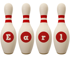 Earl bowling-pin logo