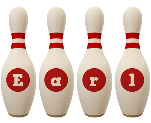 Earl bowling-pin logo