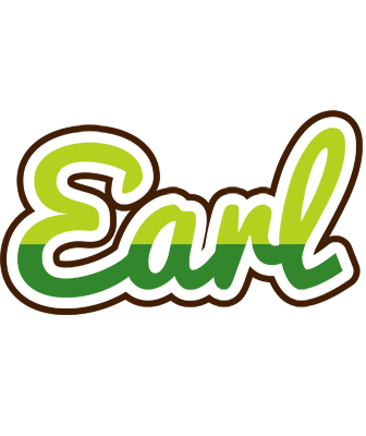 Earl golfing logo