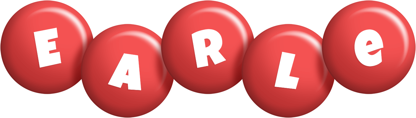 Earle candy-red logo