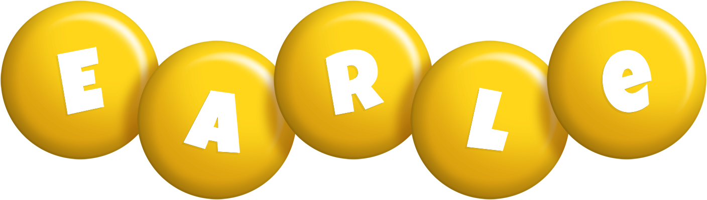 Earle candy-yellow logo