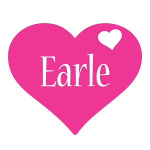 Earle love-heart logo