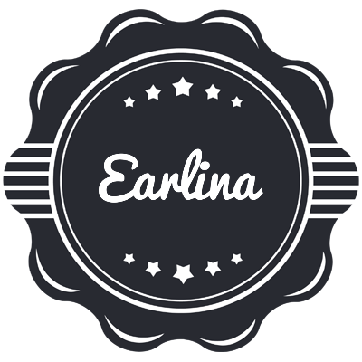 Earlina badge logo