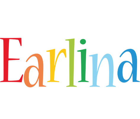 Earlina birthday logo