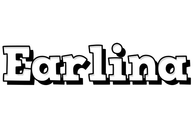 Earlina snowing logo