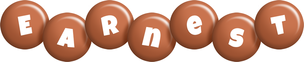 Earnest candy-brown logo