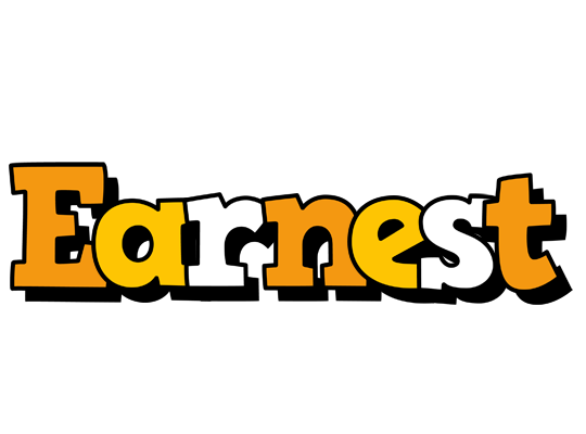 Earnest cartoon logo
