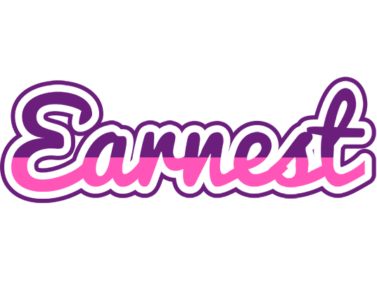 Earnest cheerful logo