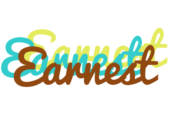 Earnest cupcake logo