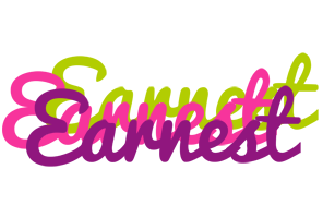 Earnest flowers logo