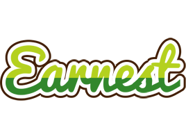 Earnest golfing logo