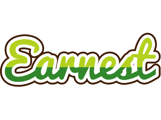 Earnest golfing logo
