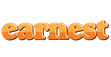 Earnest orange logo