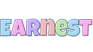 Earnest pastel logo
