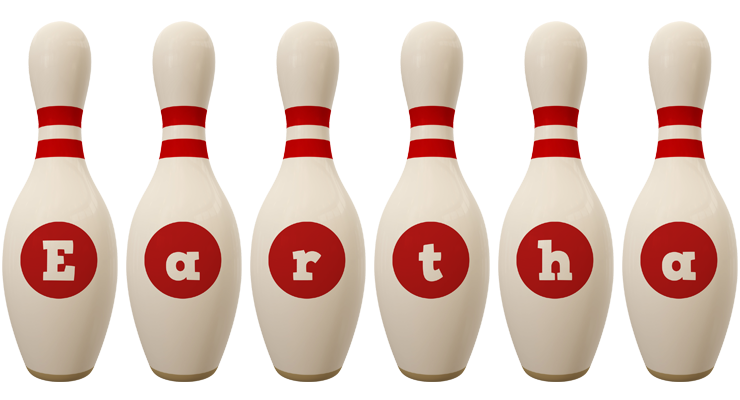 Eartha bowling-pin logo
