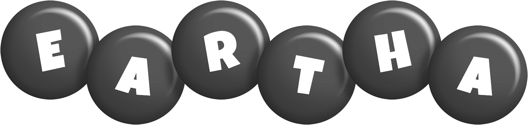 Eartha candy-black logo