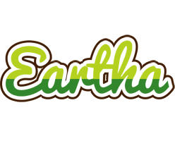 Eartha golfing logo