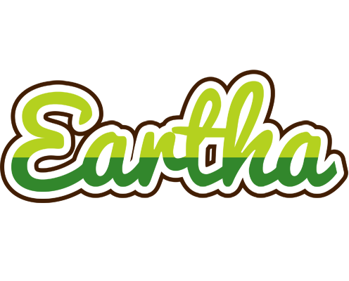 Eartha golfing logo
