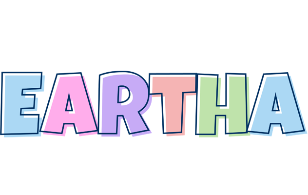 Eartha pastel logo