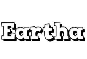 Eartha snowing logo