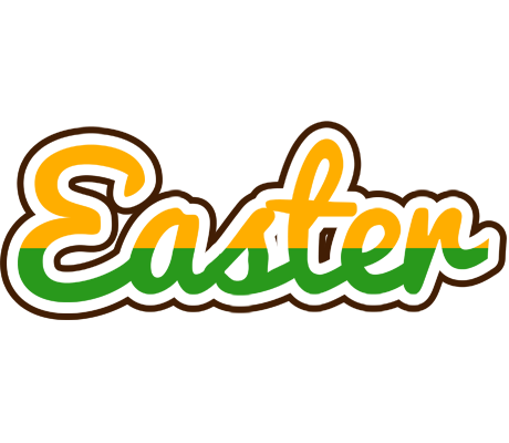 Easter banana logo