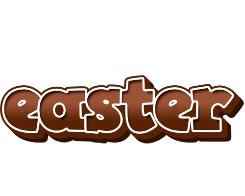Easter brownie logo
