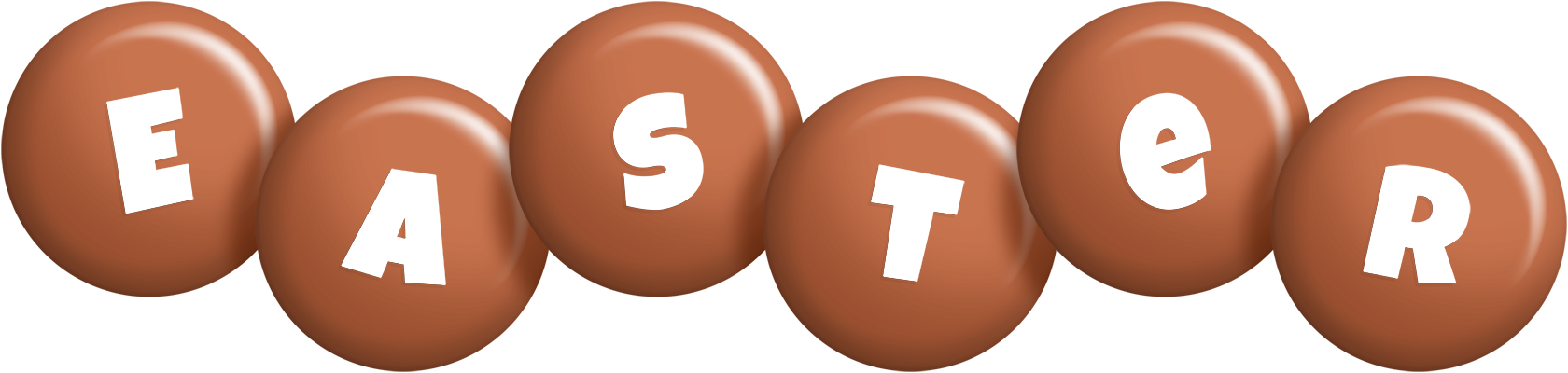 Easter candy-brown logo