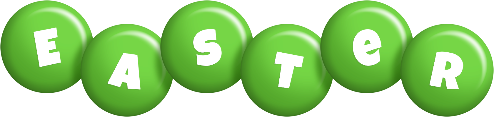 Easter candy-green logo