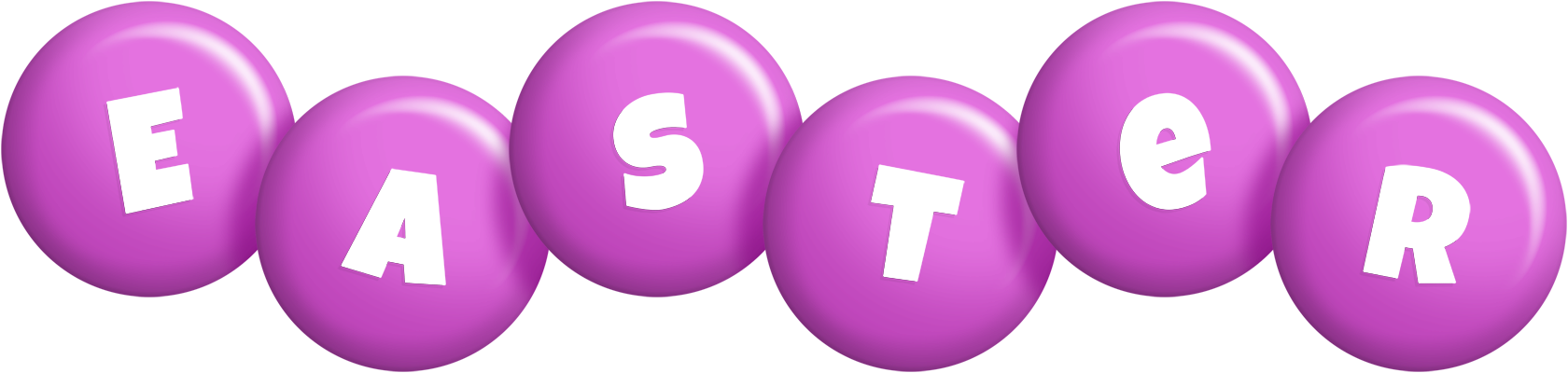 Easter candy-purple logo