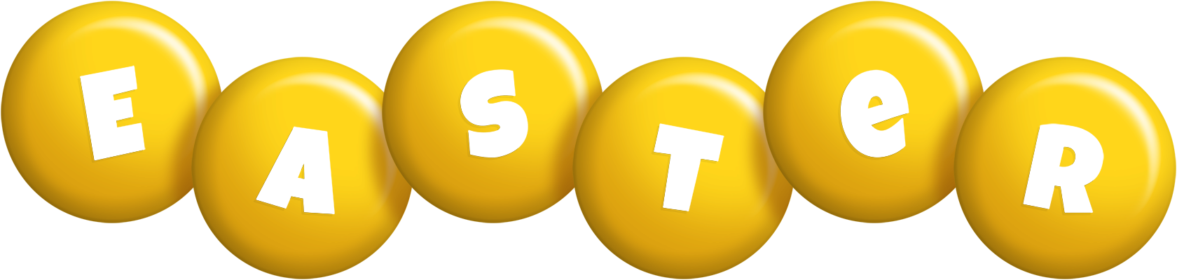 Easter candy-yellow logo