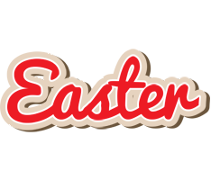 Easter chocolate logo