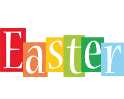 Easter colors logo