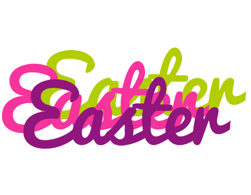 Easter flowers logo