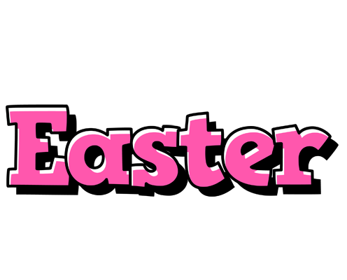 Easter girlish logo
