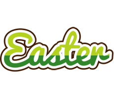 Easter golfing logo