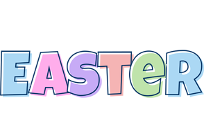 Easter pastel logo