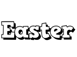 Easter snowing logo