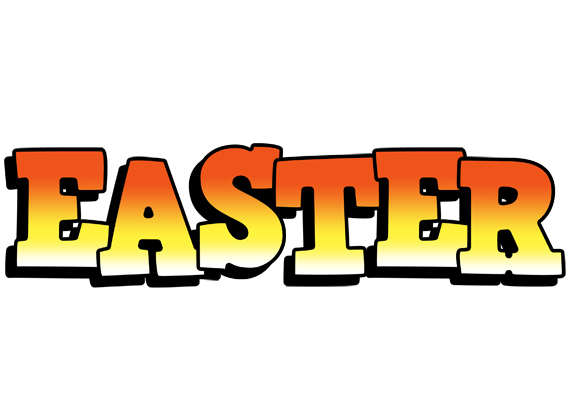 Easter sunset logo