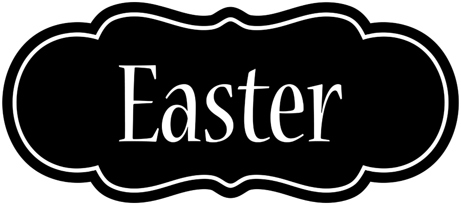 Easter welcome logo