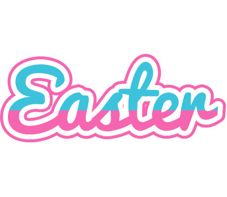 Easter woman logo
