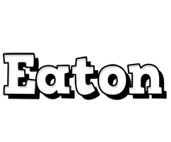 Eaton snowing logo