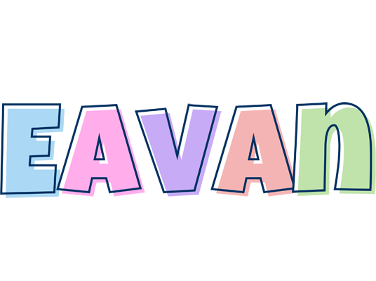 Eavan pastel logo
