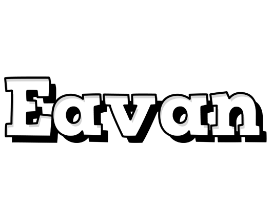 Eavan snowing logo