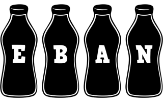 Eban bottle logo