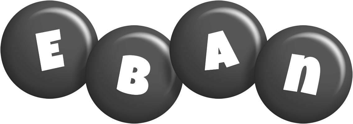 Eban candy-black logo