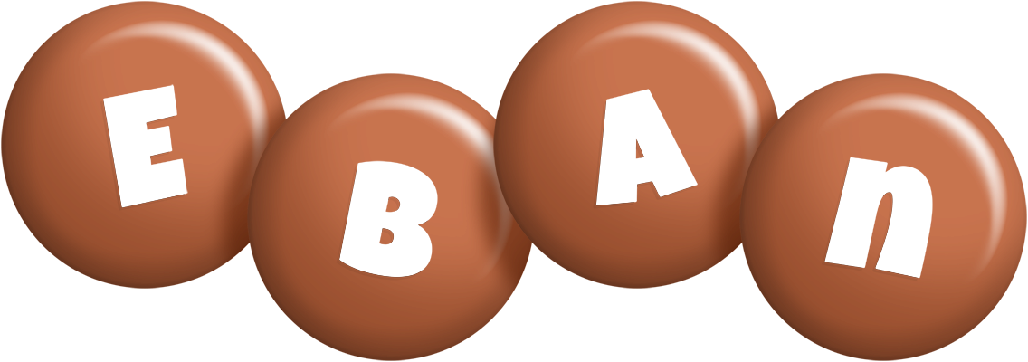 Eban candy-brown logo