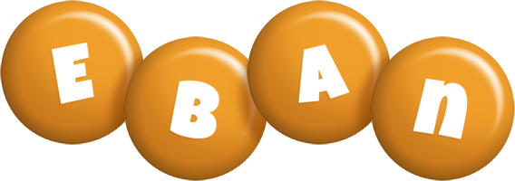 Eban candy-orange logo