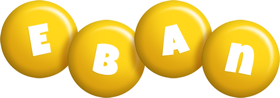 Eban candy-yellow logo