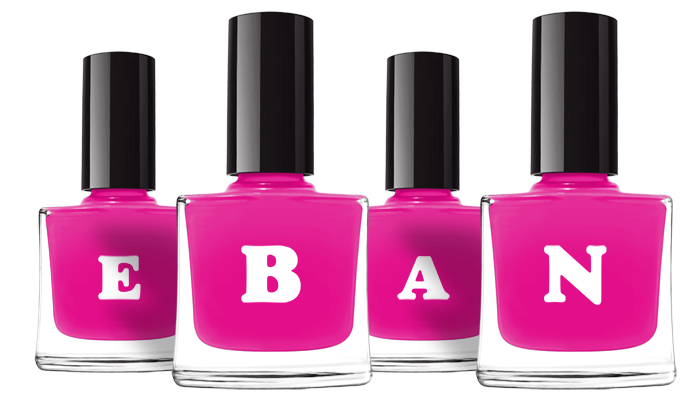 Eban nails logo