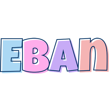 Eban pastel logo